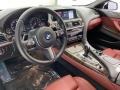 Vermilion Red Interior Photo for 2018 BMW 6 Series #141730556