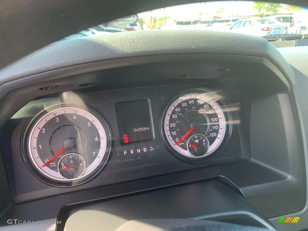 2018 1500 Express Crew Cab - Granite Crystal Metallic / Black/Diesel Gray photo #14