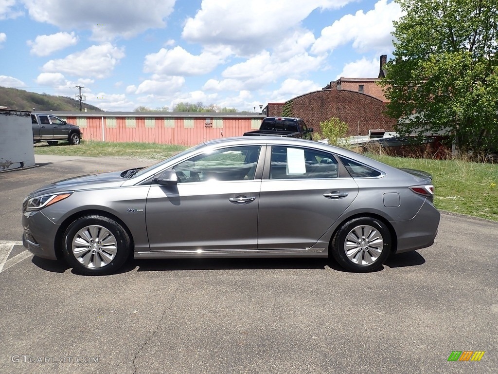 Metropolis Gray 2017 Hyundai Sonata SE Exterior Photo #141730803