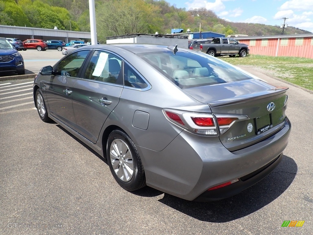 Metropolis Gray 2017 Hyundai Sonata SE Exterior Photo #141730820