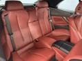 2018 BMW 6 Series Vermilion Red Interior Rear Seat Photo
