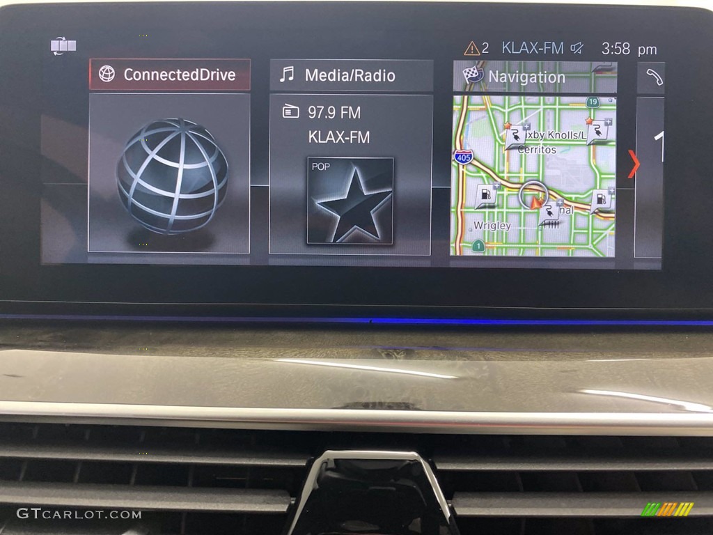 2018 5 Series 530e iPerfomance Sedan - Carbon Black Metallic / Ivory White photo #23