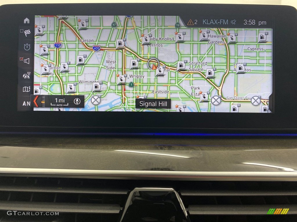 2018 5 Series 530e iPerfomance Sedan - Carbon Black Metallic / Ivory White photo #24