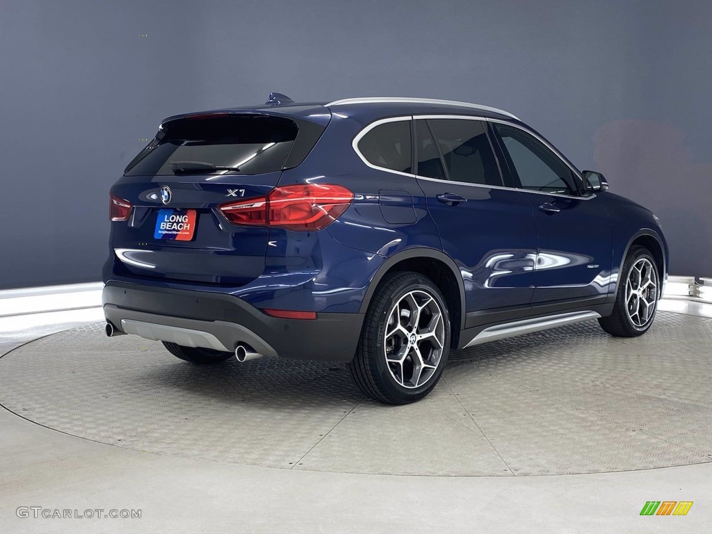 2018 X1 xDrive28i - Mediterranean Blue Metallic / Canberra Beige photo #5