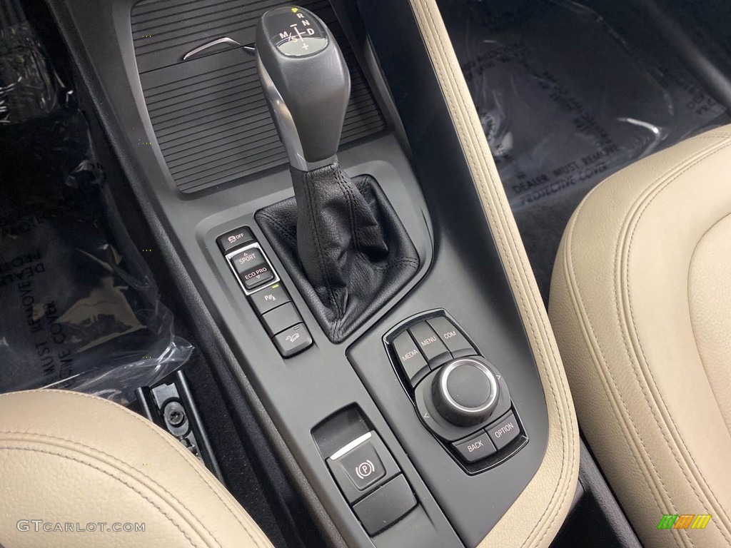 2018 X1 xDrive28i - Mediterranean Blue Metallic / Canberra Beige photo #27
