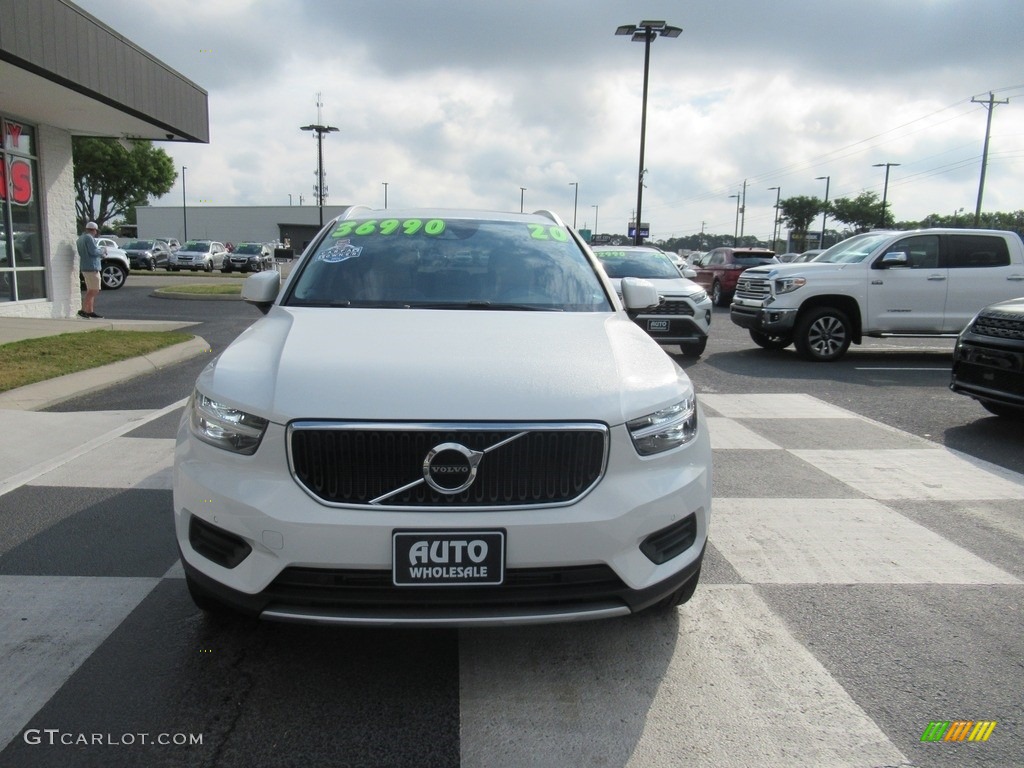 2020 XC40 T5 Momentum AWD - Ice White / Blond/Charcoal photo #2