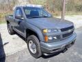 Dark Gray Metallic 2012 Chevrolet Colorado Work Truck Regular Cab 4x4 Exterior