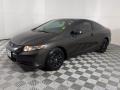 Crystal Black Pearl - Civic LX Coupe Photo No. 3