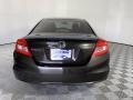 Crystal Black Pearl - Civic LX Coupe Photo No. 6