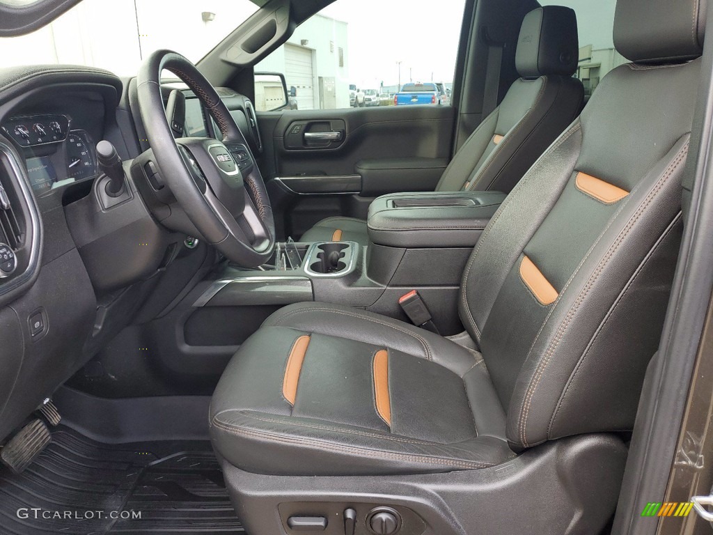 2019 Sierra 1500 AT4 Crew Cab 4WD - Smokey Quartz Metallic / Jet Black photo #4