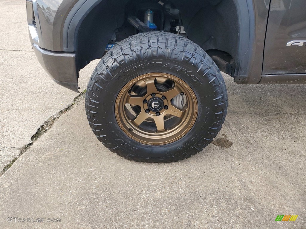 2019 Sierra 1500 AT4 Crew Cab 4WD - Smokey Quartz Metallic / Jet Black photo #10