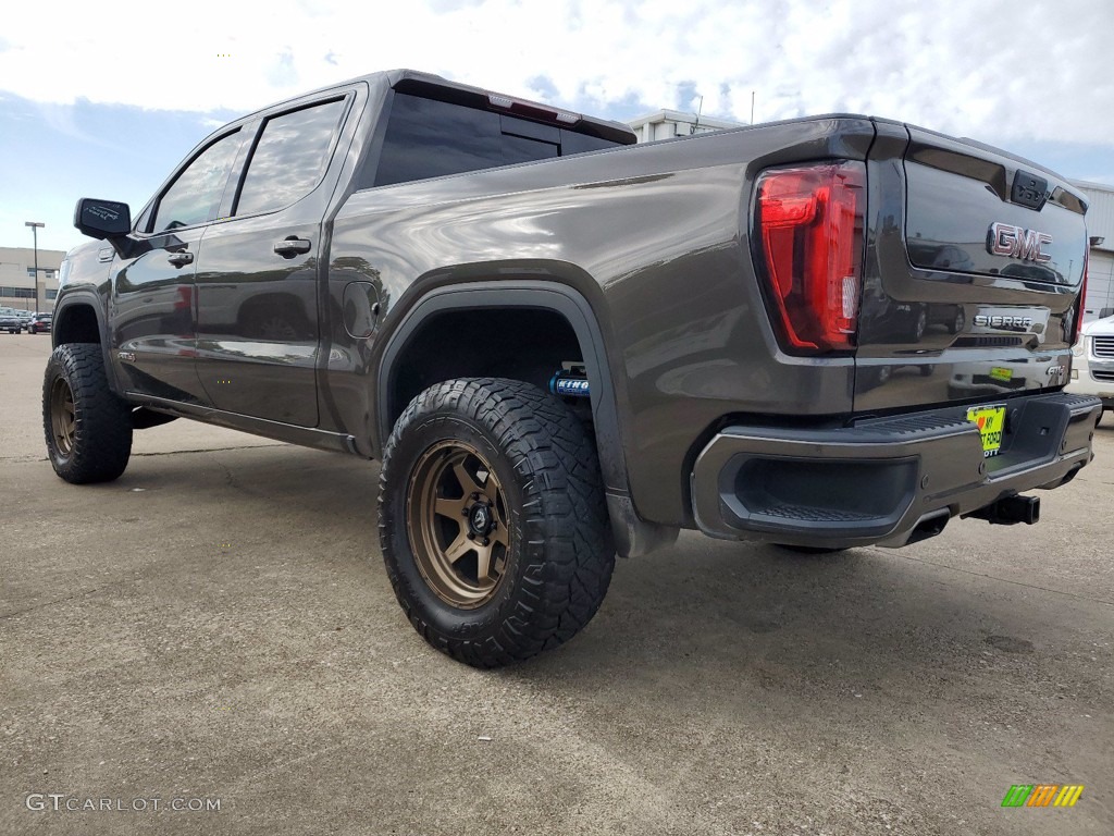 2019 Sierra 1500 AT4 Crew Cab 4WD - Smokey Quartz Metallic / Jet Black photo #11