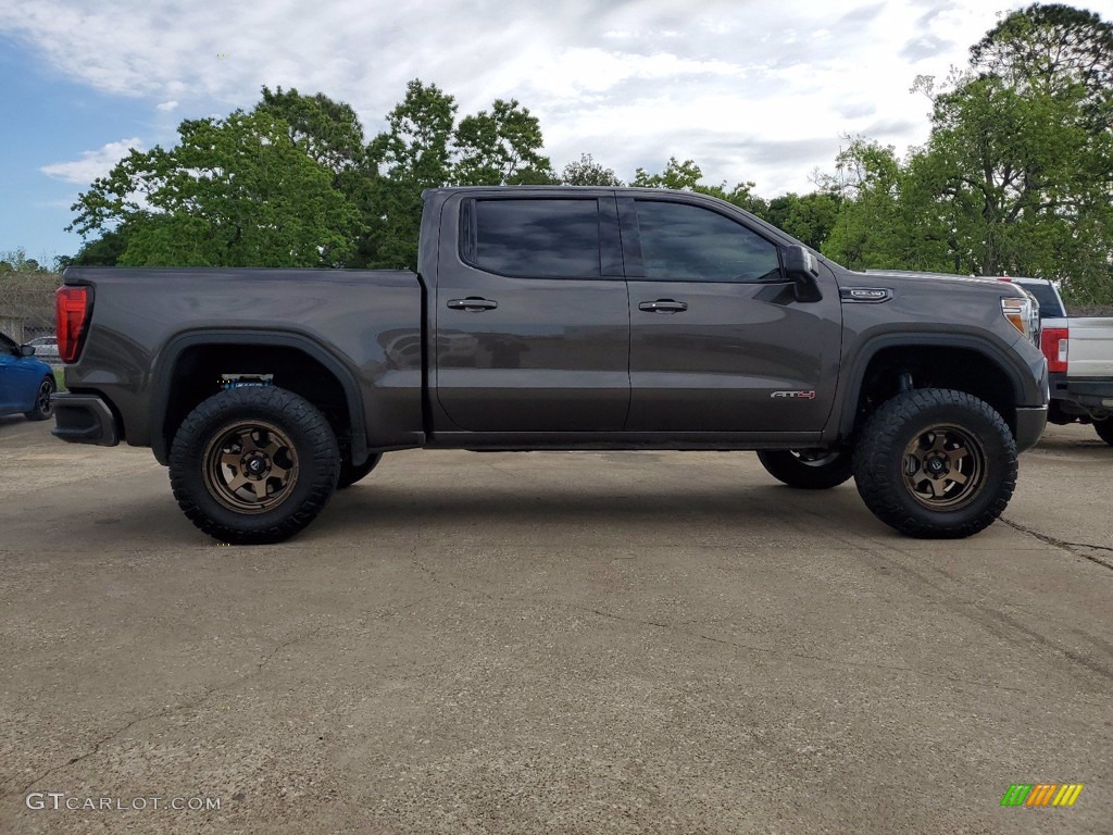 2019 Sierra 1500 AT4 Crew Cab 4WD - Smokey Quartz Metallic / Jet Black photo #12