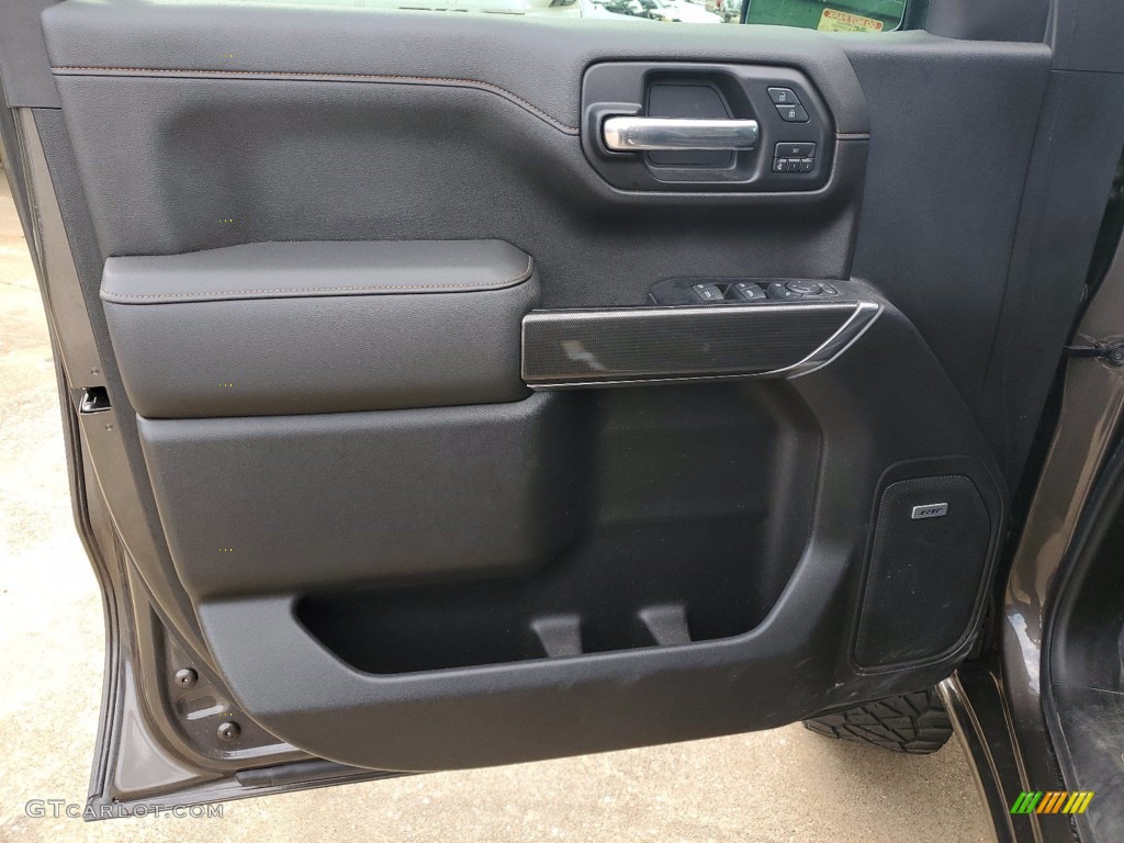 2019 Sierra 1500 AT4 Crew Cab 4WD - Smokey Quartz Metallic / Jet Black photo #13