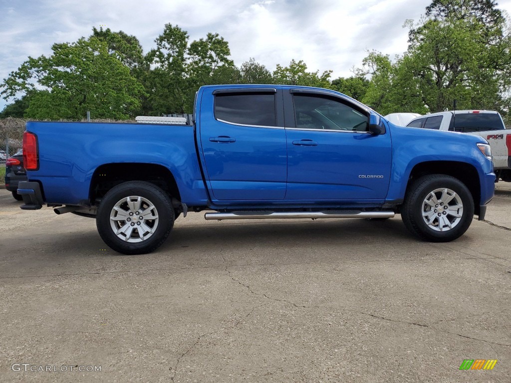Kinetic Blue Metallic 2019 Chevrolet Colorado LT Crew Cab Exterior Photo #141734795