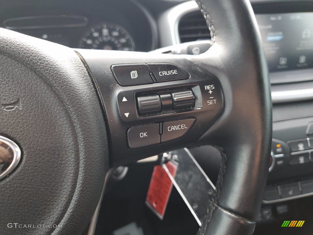 2018 Kia Sorento LX Black Steering Wheel Photo #141734990