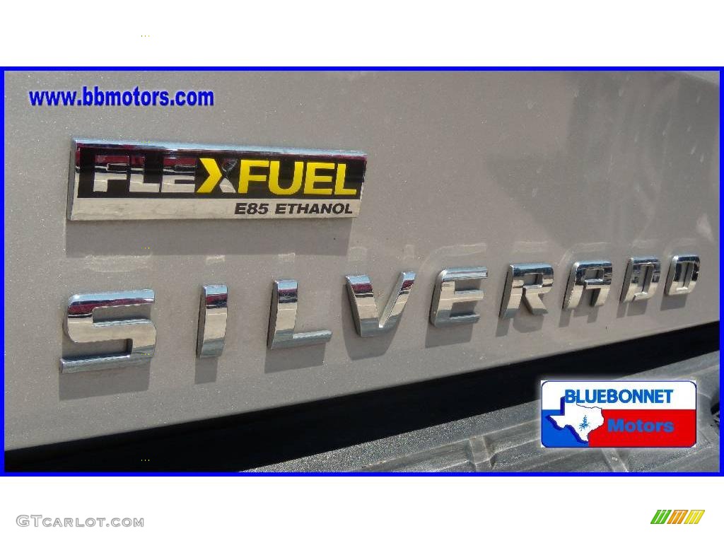 2008 Silverado 1500 LTZ Crew Cab 4x4 - Silver Birch Metallic / Dark Titanium photo #19