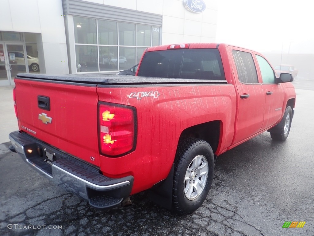 2014 Silverado 1500 LT Crew Cab 4x4 - Victory Red / Jet Black/Dark Ash photo #2