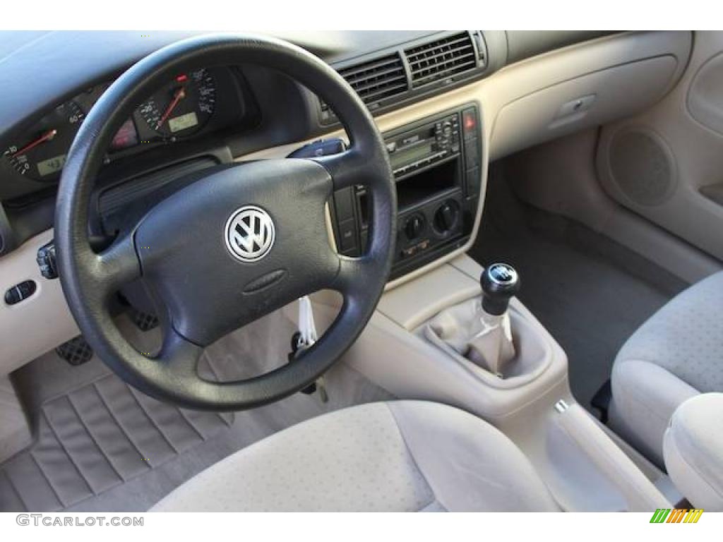 2000 Passat GLS 1.8T Sedan - Indigo Blue Pearl Metallic / Grey photo #8