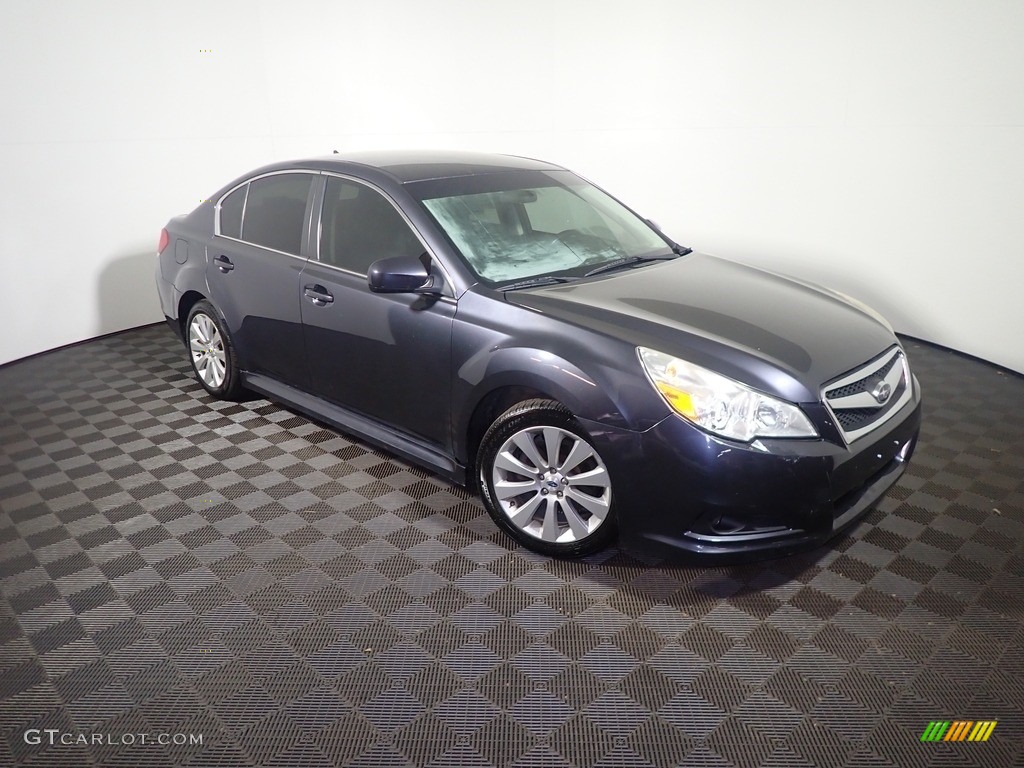 2012 Legacy 2.5i - Graphite Gray Metallic / Off Black photo #2