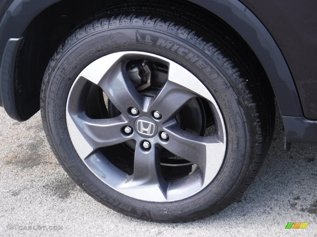 2018 HR-V EX AWD - Mulberry Metallic / Black photo #3