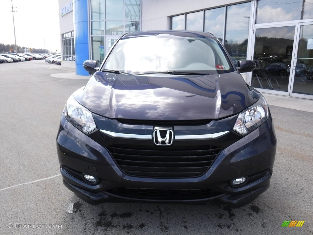 2018 HR-V EX AWD - Mulberry Metallic / Black photo #5
