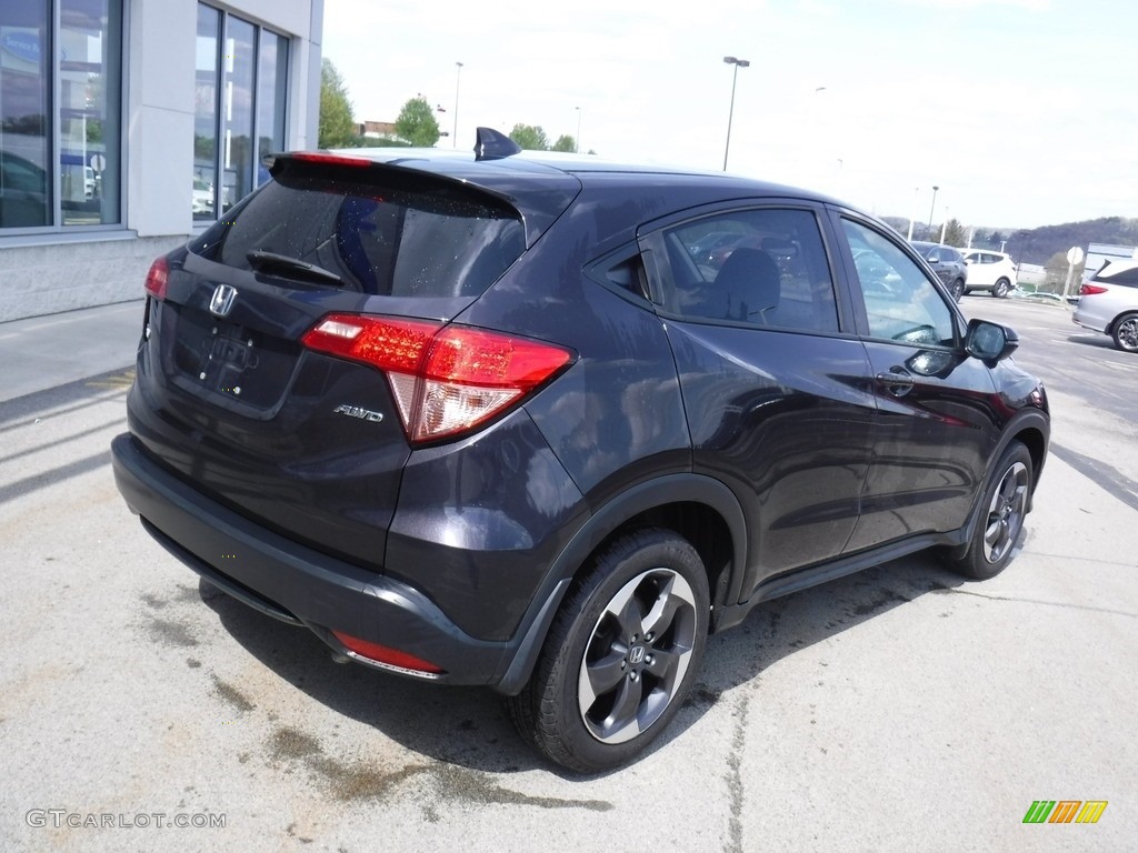 2018 HR-V EX AWD - Mulberry Metallic / Black photo #9