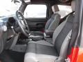 2007 Flame Red Jeep Wrangler X 4x4  photo #15