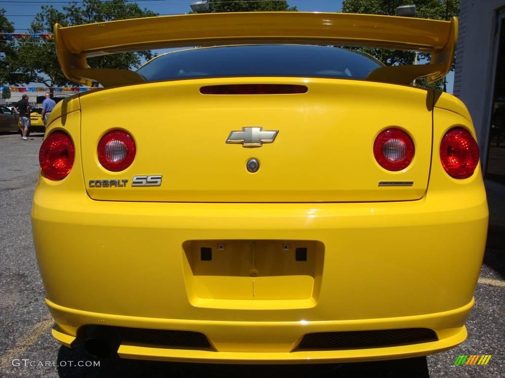 2006 Cobalt SS Supercharged Coupe - Rally Yellow / Ebony/Yellow photo #5