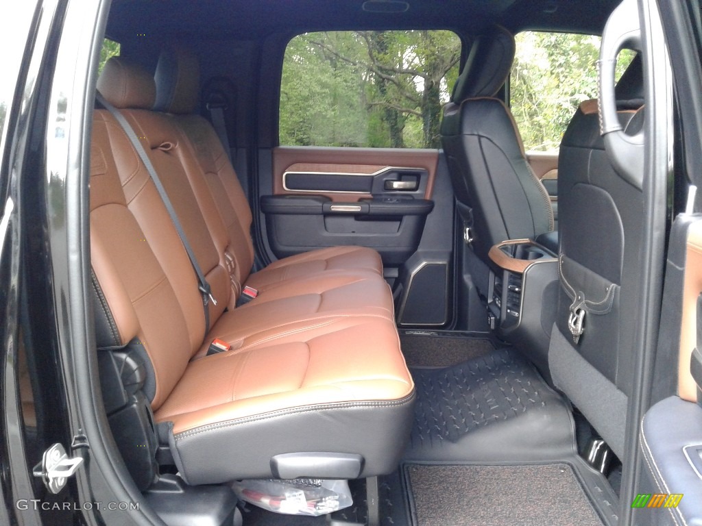 2021 Ram 3500 Limited Longhorn Mega Cab 4x4 Rear Seat Photo #141738430