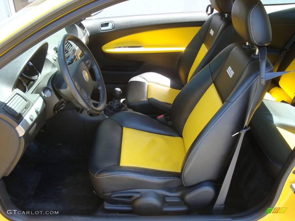 2006 Cobalt SS Supercharged Coupe - Rally Yellow / Ebony/Yellow photo #10