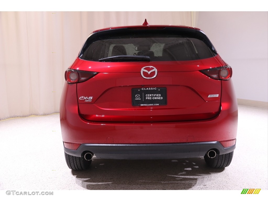 2018 CX-5 Touring AWD - Soul Red Crystal Metallic / Parchment photo #16