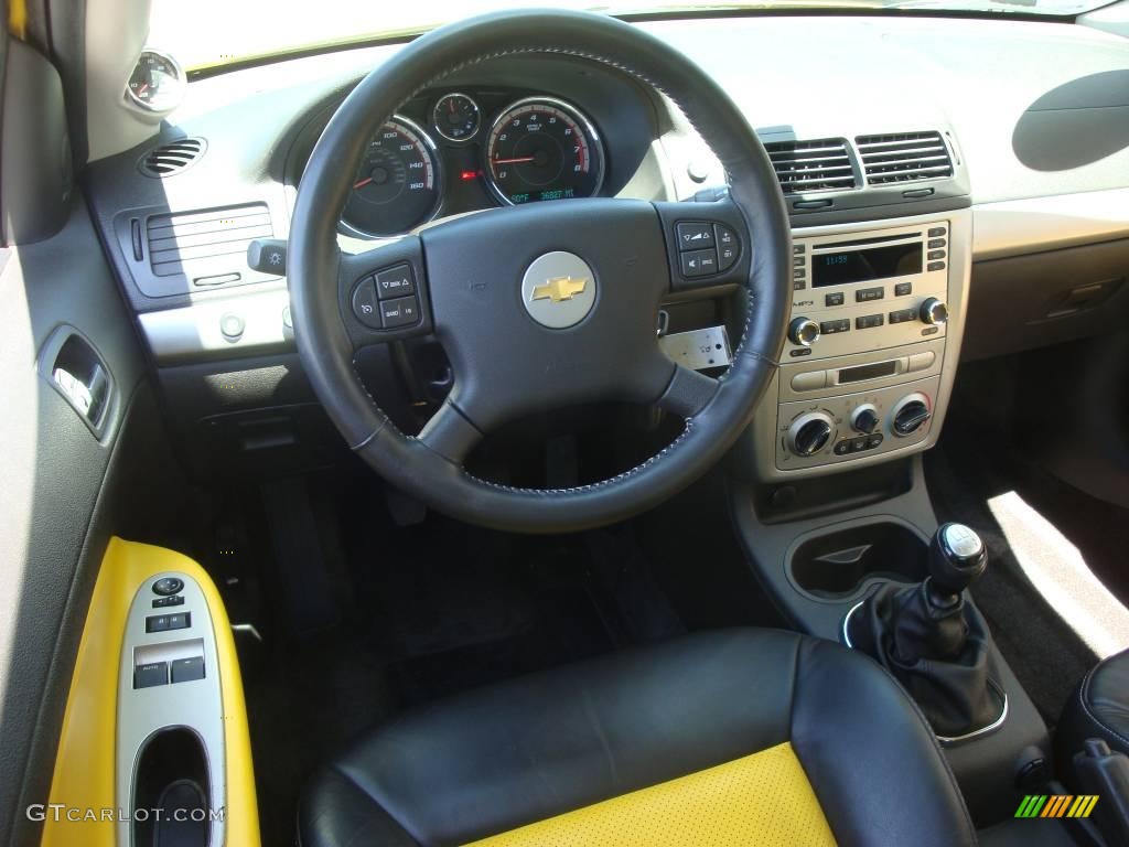 2006 Cobalt SS Supercharged Coupe - Rally Yellow / Ebony/Yellow photo #11