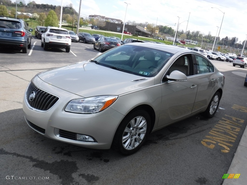 Champagne Silver Metallic 2013 Buick Regal Standard Regal Model Exterior Photo #141739116