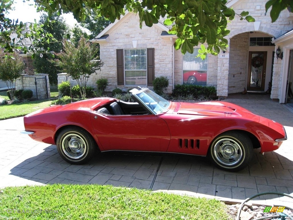 Rally Red 1968 Chevrolet Corvette Convertible Exterior Photo #141739200