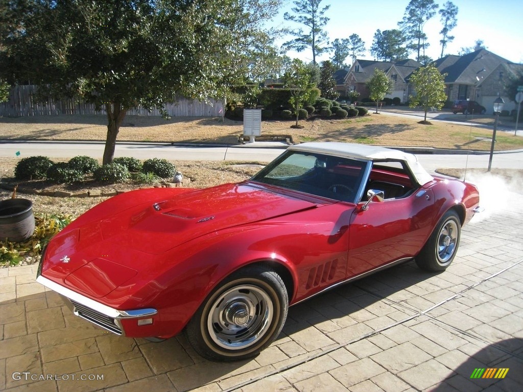 1968 Corvette Convertible - Rally Red / Black photo #1