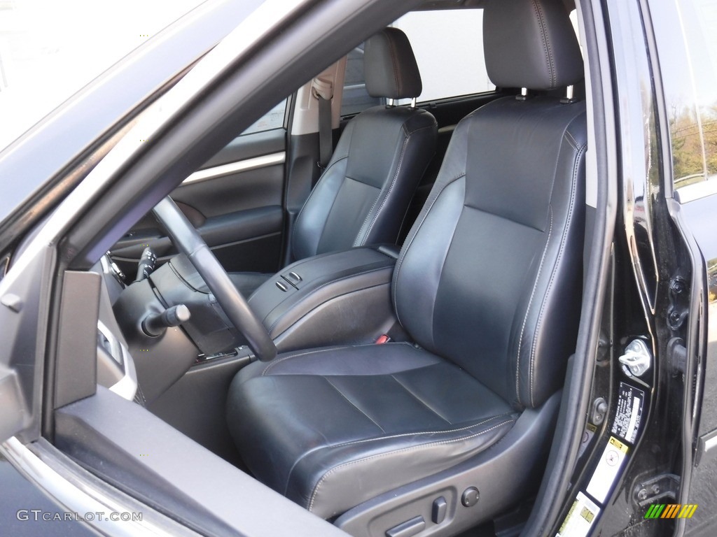 2015 Highlander XLE AWD - Attitude Black Metallic / Black photo #19