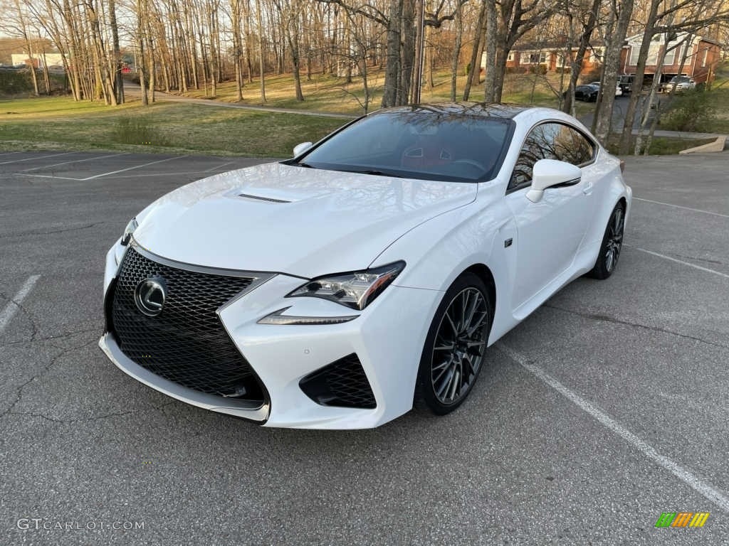Ultra White 2015 Lexus RC F Exterior Photo #141740349