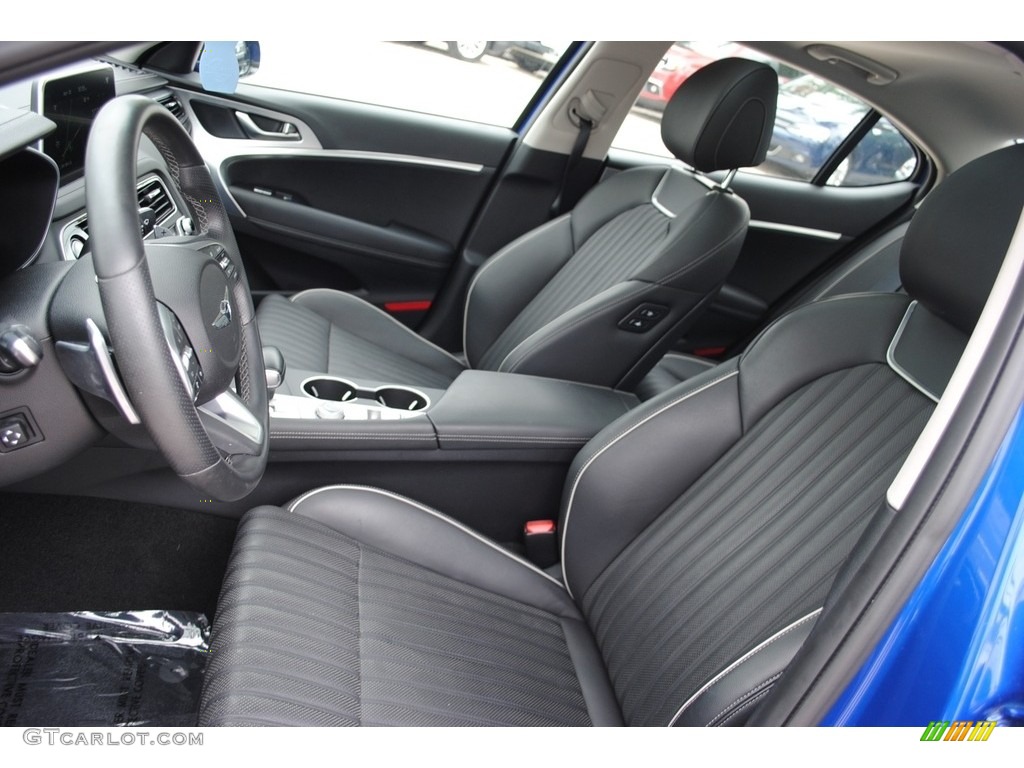 Black Interior 2019 Hyundai Genesis G70 RWD Photo #141740419