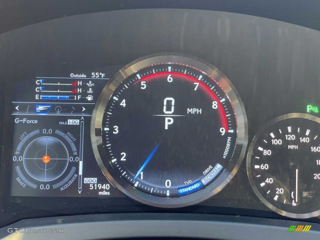 2015 Lexus RC F Gauges Photos