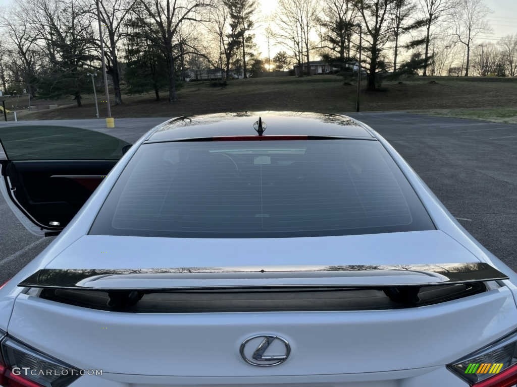 2015 RC F - Ultra White / Circuit Red photo #14