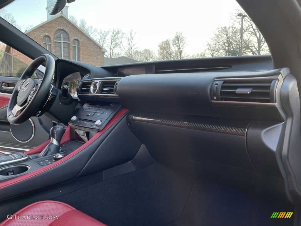 2015 Lexus RC F Circuit Red Dashboard Photo #141740913