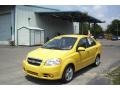 Summer Yellow - Aveo LT Sedan Photo No. 3