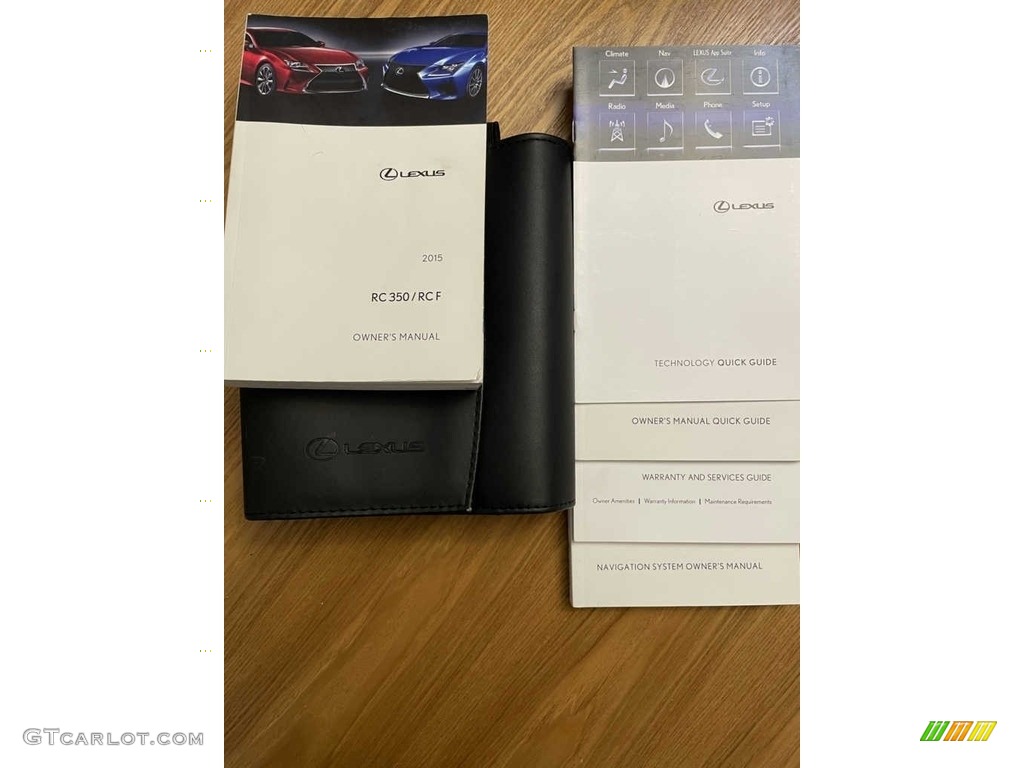 2015 Lexus RC F Books/Manuals Photo #141741040