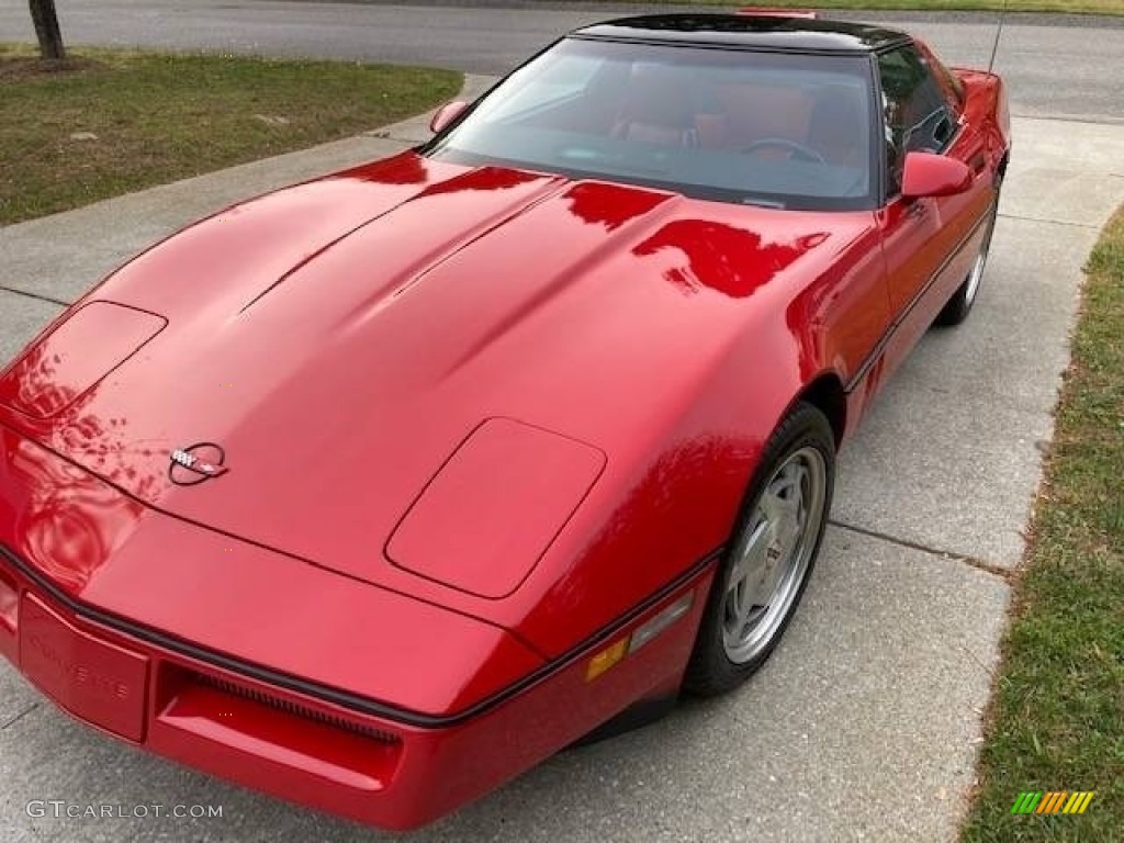 1988 Corvette Coupe - Bright Red / Red photo #1