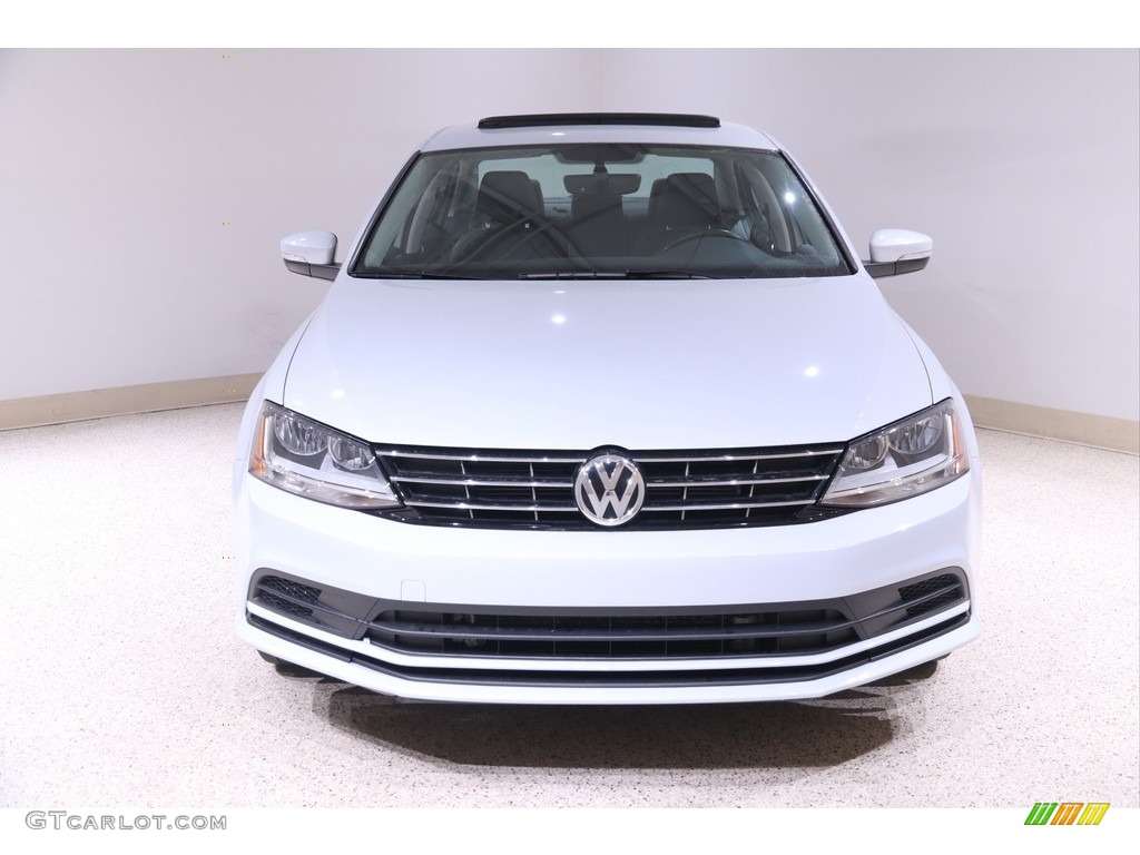 2018 Jetta SE - White Silver Metallic / Titan Black photo #2