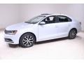 2018 White Silver Metallic Volkswagen Jetta SE  photo #3