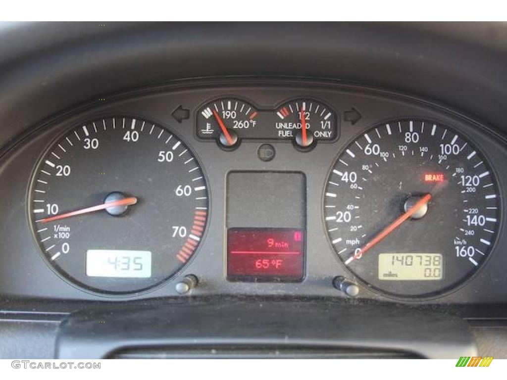 2000 Passat GLS 1.8T Sedan - Indigo Blue Pearl Metallic / Grey photo #26