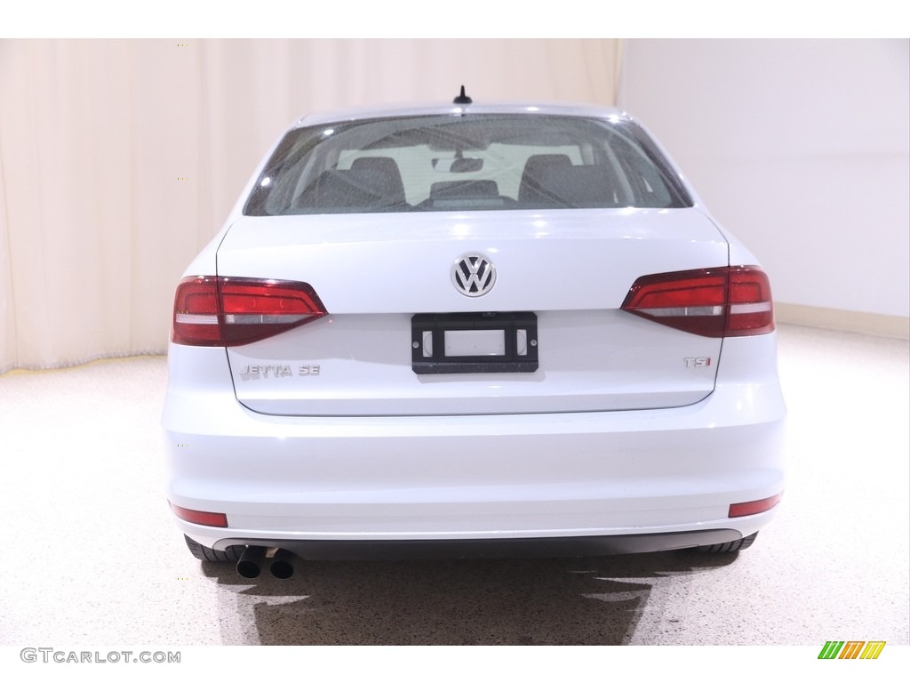 2018 Jetta SE - White Silver Metallic / Titan Black photo #16