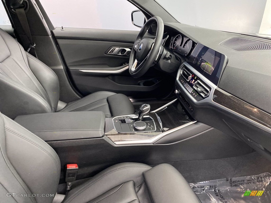 Black Interior 2019 BMW 3 Series 330i Sedan Photo #141744869